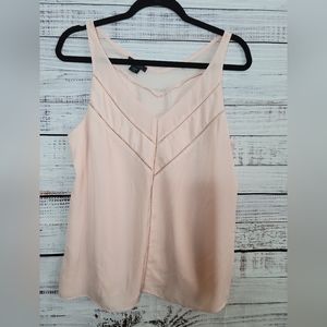 Metaphor L Sleveless Blush Pink Blouse